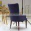 Luxury antique fabric dinning chair with many color best price high quality
