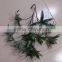 SJ2001011 artificial pine leaves for tree-like tower/decorative pine branches/fake pine fronds