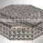 Crystal jewelry box, Round jewelry box