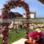 new product wedding decoration indoor & outdoor silk artificial cherry blossom arch