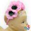 vintage colorful flower baby kids latest hairband designs