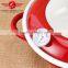 High quality and safty kitchen use OEM enamel crock pot/enamel slow cooker