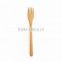 Eco friendly bamboo wood fork tableware