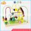 wholesale best toddlers wooden bead maze toy educational games wooden kids bead maze toy W11B141