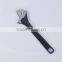 8" black adjustable spanner, black adjustable wrench spanner 200mm, black universal spanner wrench