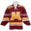 Sublimation embroidery cheap college hockey jerseys