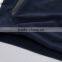 oem service windproof zipper-up long sleeves dark blue plain polar fleece men' coat