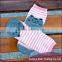 Wholesale fashion cat cartoon tube stripe sock