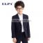 2016 fashion ELPA Black boys suit set kids suits blazer