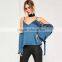 Stylish sweet girl blouses cold shoulder long sleeve satin tops
