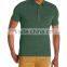 Men's Jersey cotton slub polo tee shirt with pocket