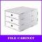 3-layers Desktop pp A4 File Cabinet