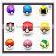 fashion Classic Anime Pikachu kid various colors pokeball toy with doll