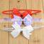 2015 new design popular colored children hair bows 15 colors