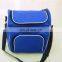 Blue Shoulder Polyester Cooler Picnic Bag