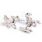 Novelty Cufflinks Animals Sliver Horses Model Cufflinks
