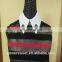 Powersweet 2014 Elegant New Design Strips Beaded Sleeveless Fashion Dress