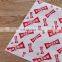 China manufacture custom made grease proof wax/food wrapping paper for hamburger