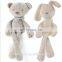 valentine'day gift plush long legs rabbit toys for girls
