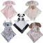 Animal shaped baby plush blanket for bath towel usage