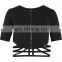China factory custom t-shirt zipper t shirt women fitness t-shirt