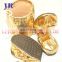 X-8001 Cheap Top quality flat sole Shiny gold and silver belly dance shoes