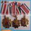 Cheap wholesale die casting blank souvenir medal with ribbon