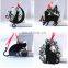 Yiwu custom metal bookmarks black stainless steel cat butterfly bookmarks