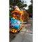 Zhongshan amusement theme park equipment electric train Rail train Zooland Elephant outdoor playground, kiddie rides