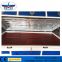 Semi auto PVC film vacuum heat membrane  press machine for wood cabinet