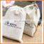 Custom print wholesale cotton promotional drawstring backpack bag