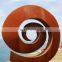 Landscape garden corten steel sculpture