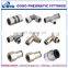 various styles high quality pneumatic pvc 5 way pipe fitting
