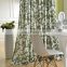 American country style cotton and linen printing curtain modern sheer linen  curtains