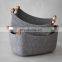 home use cute felt storage basket