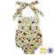 2019 Wholesale Floral Infant Bubble Rompers Summer Sleeveless Pattern Baby Romper