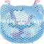small pets cage take out plastic carrier with belt