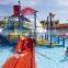 Customized Amusement Water Park Commercial Water Slide Palm Tree  Water House
