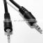 3.0 m Av Stereo Plug Ofc High Grade Car 3.0mm  3.2mm 3.5mm jack aux Audio Video Cable Reel