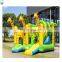 Factory Inflatable PVC Tarpaulin 5,4 x 5,3 x 3,4 m Jungle Animal Giraffe Combo Bouncer Jumper House for Kids