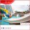 Amusement Slide Water Park 4 Lanes Colorful Rainbow for Youth