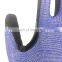 Cut Resistant Black Nitrile Coated Mechanics Work Gloves With Cut Level 5