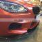 V Style Body Kits Carbon Fiber M6 Front Lip for BMW F06 F12 F13 2014Up