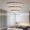 Living Room Home Decor Lamp Chandelier Hang Ring Chandelier Lamp Office Pendant Light