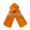 Wholesale high quality Cow Split leather welding gloves with side reinforced lining