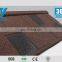 Decorative shingle Al-zinc material for villa stone coated matel roofing tile