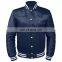 Hot sell fashion Plus Size printed embroidery black satin bomber jacket for men