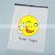 Custom logo Zipper plastic heat seal underwear packaging bag resealable  clothing bag