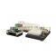 Minimalist L shaped Leather Office Hotel Lounge Sofas Living Room Sofa Set Sectional Furniture Muebles