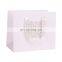 Hot Sale High Quality Black Kraft Paper Shopping Bag With Handle For Clothing Shoe Packaging Gift Paper Bag
